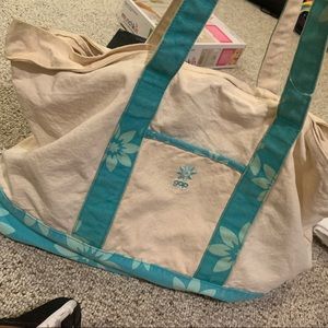 Gap floral beach bag